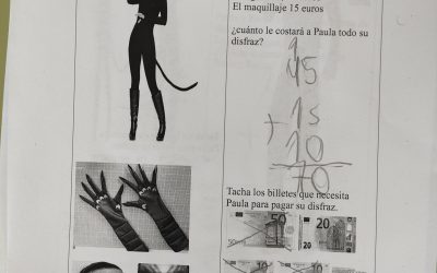 Fichas con problemas sobre el carnaval