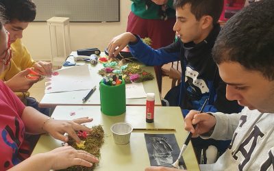 Elaboramos el ladrillo de la paz