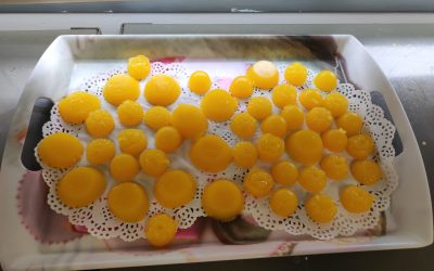 Gominolas de naranja