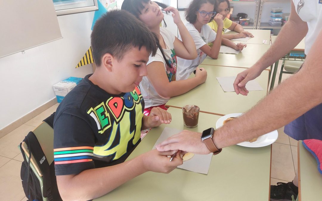 Hicimos unos creps de Nocilla