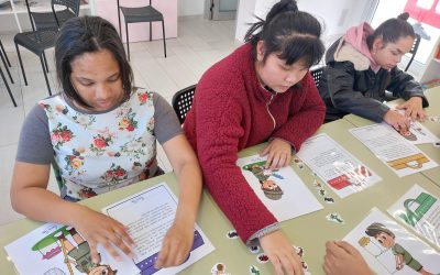 Actividades de lectura en la biblioteca