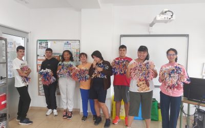 Terminamos la alfombra en Costura