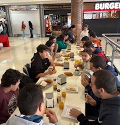 Fuimos a comer churros