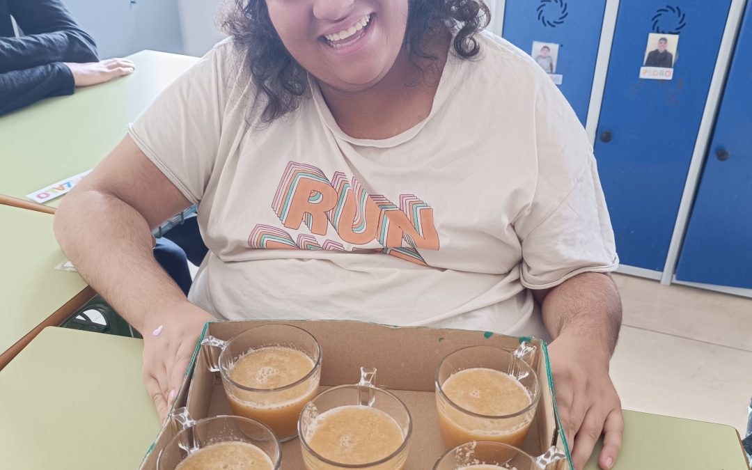 Gelatina de fruta en Cocina Fría