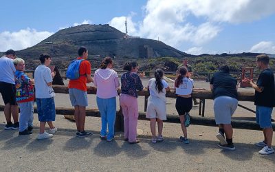 Visita a la base militar