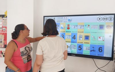Taller de cocina con logopedia