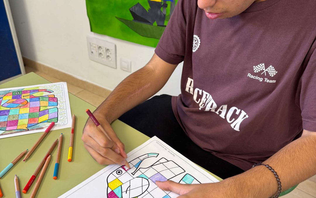 Ilustración – El elefante ELMER