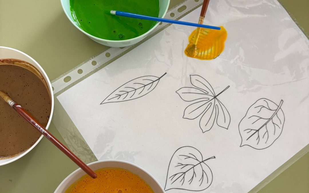 Decoración del otoño para el aula