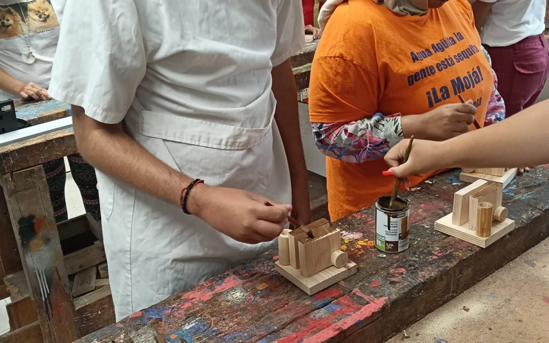 Elaboración de productos con reciclaje