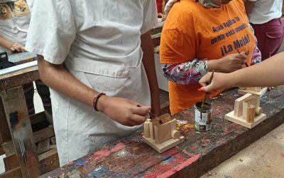 Elaboración de productos con reciclaje