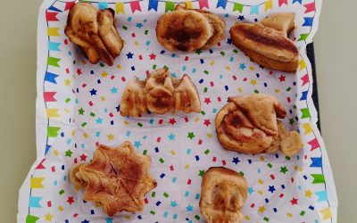 Bizcochitos de Halloween