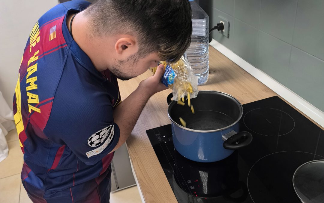 Receta de pasta con nata y bacon