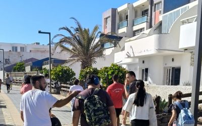 Paseando por la avenida de la Garita