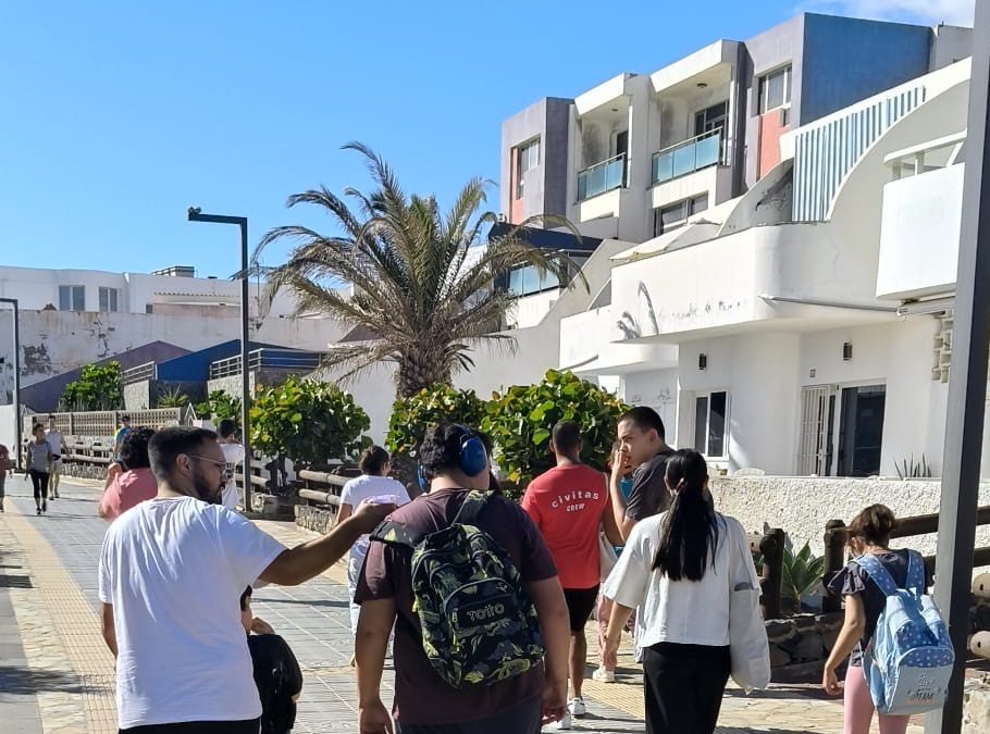 Paseando por la avenida de la Garita