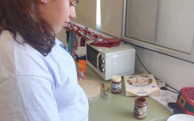 Hacemos una rica tarta de chocolate