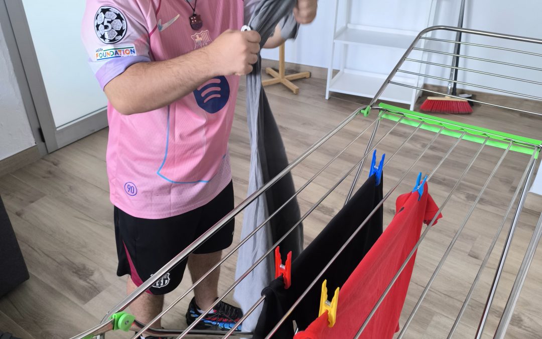 Lavar, secar y tender