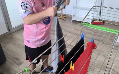 Lavar, secar y tender