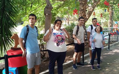 Visitamos el Parque de Las Mimosas en Ingenio