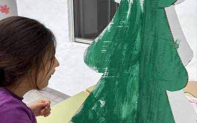 TEA hace manualidades navideñas