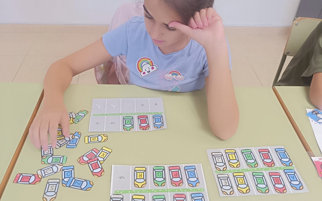 Trabajamos la lectoescritura con material manipulativo