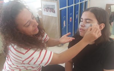 Maquillaje de la representación teatral