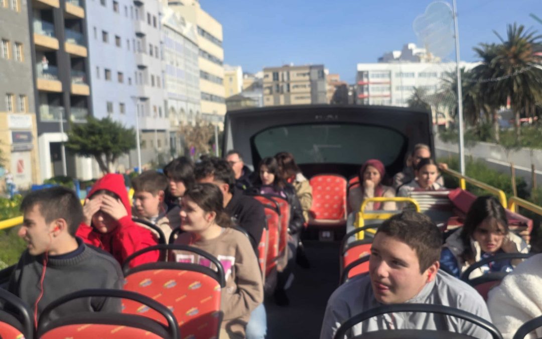 Recorrido por las palmas G.C. en la guaguas turistica