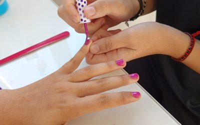 Me pongo guapa en la peluquería