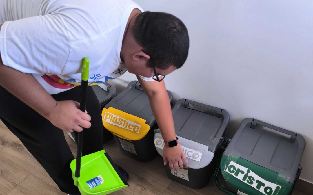 Barremos y fregamos el suelo en el Minipiso