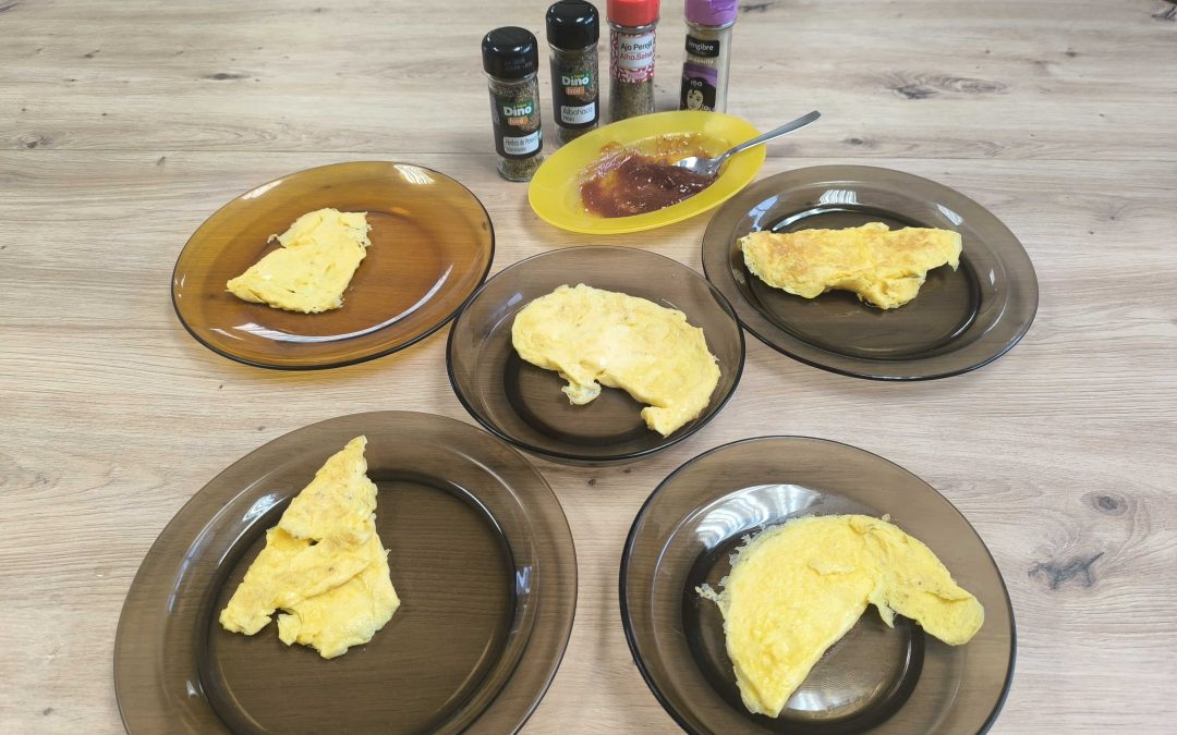 Tortilla francesa en el Taller de Cocina