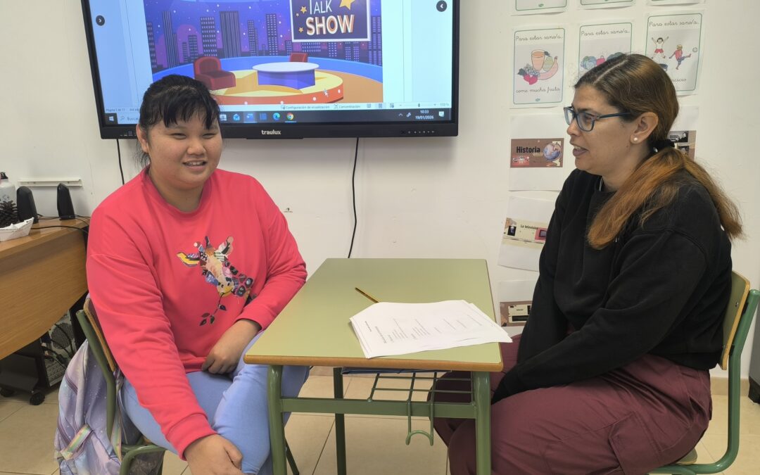 Entrevistas en el aula de la Unidad H