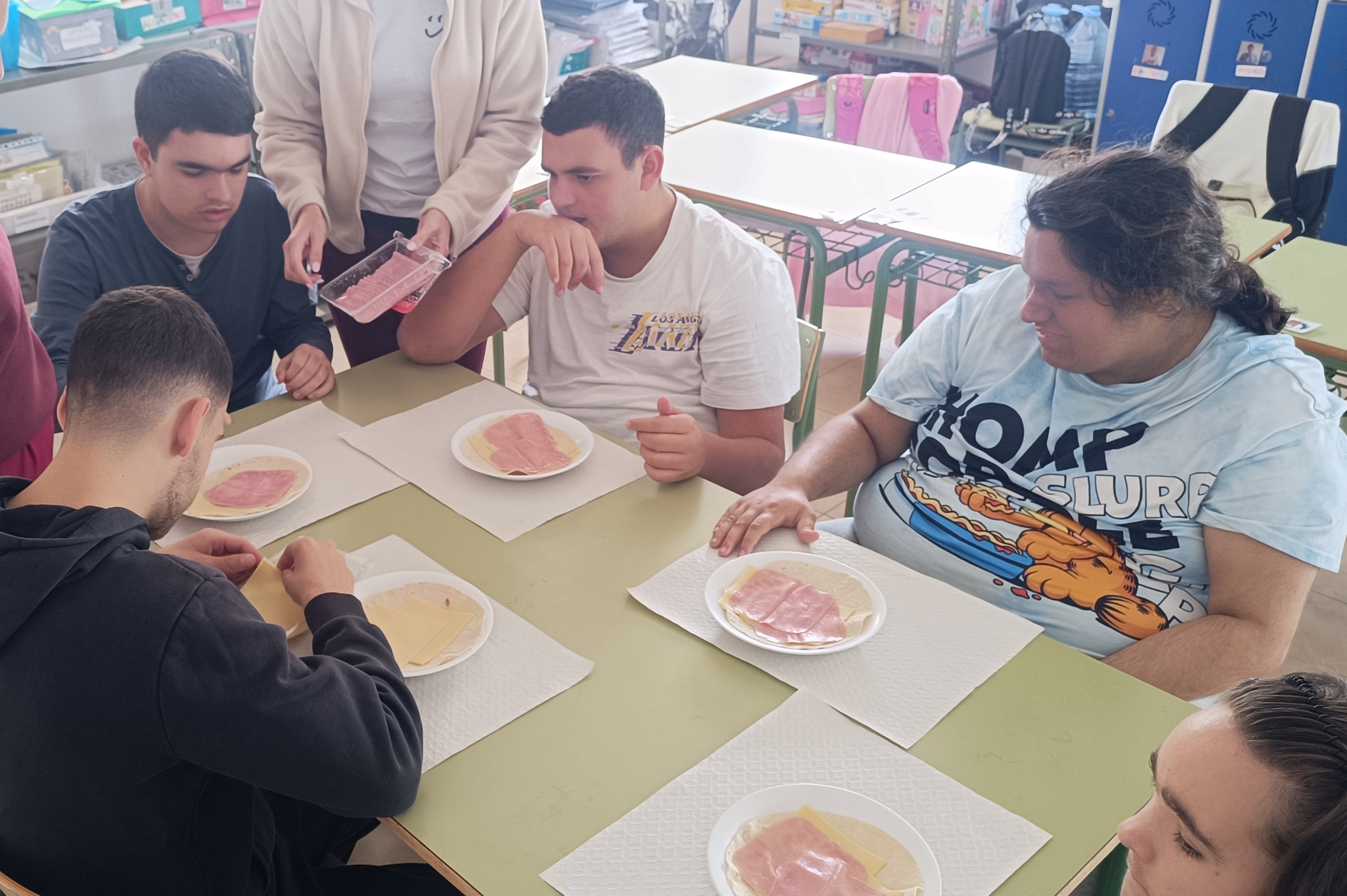 Crepes de Jamón y queso